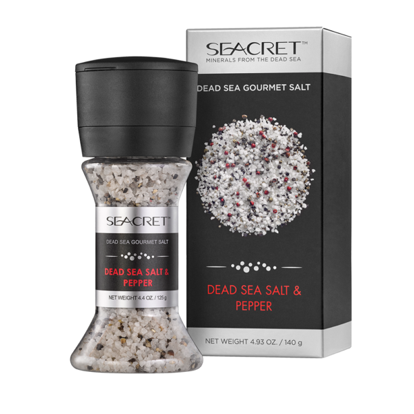 SEACRET DEAD SEA SALT & PEPPER