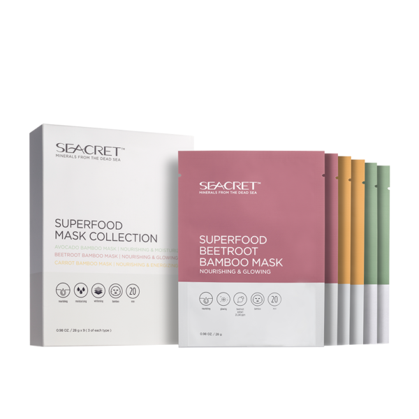 SEACRET SUPERFOOD TRIO MASK COLLECTION